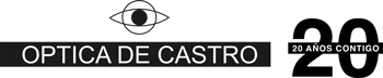 logo Óptica De Castro 20 aniversario