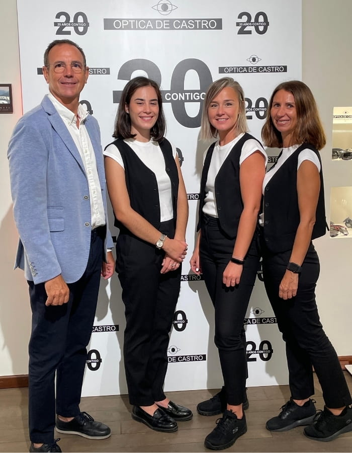 Equipo Óptica de Castro 2024